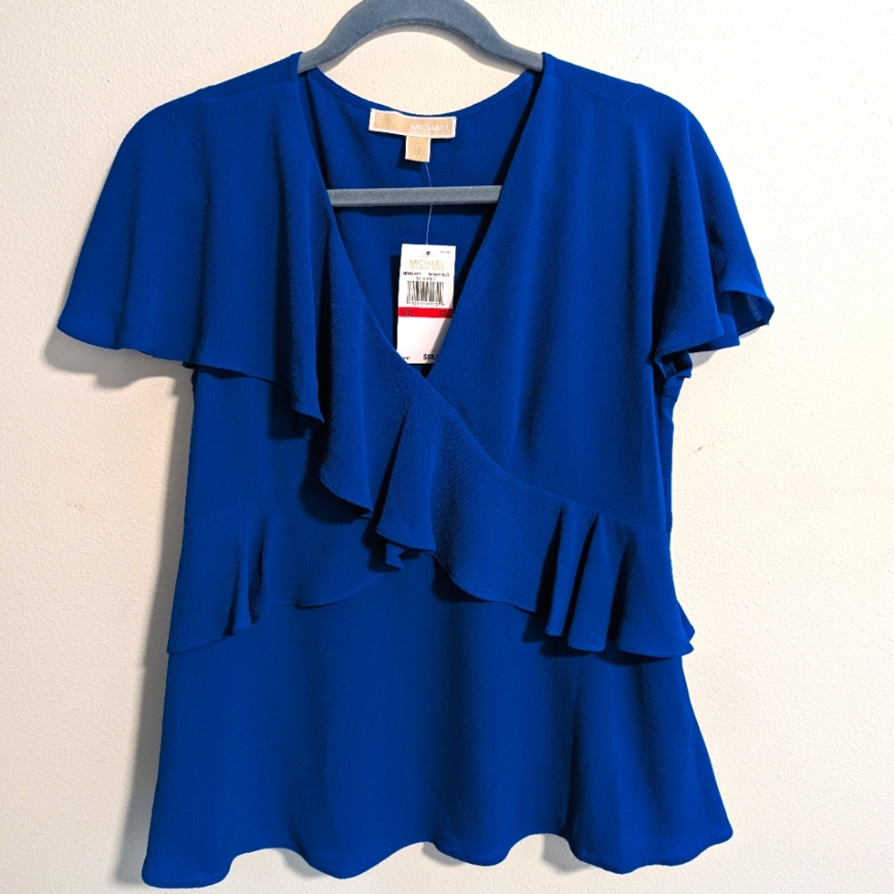 MICHAEL Michael Kors blouse, XS, Blue
